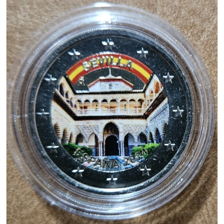 2 Euro Spanyolország 2024 - Sevilla IV. (színezett UNC)