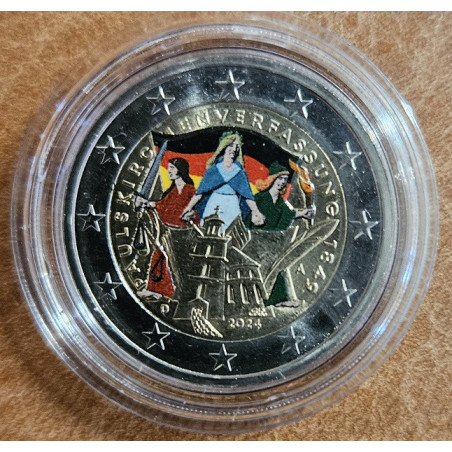 2 Euro Germany 2024 - Constitution of St. Paul's Church (colored UNC)