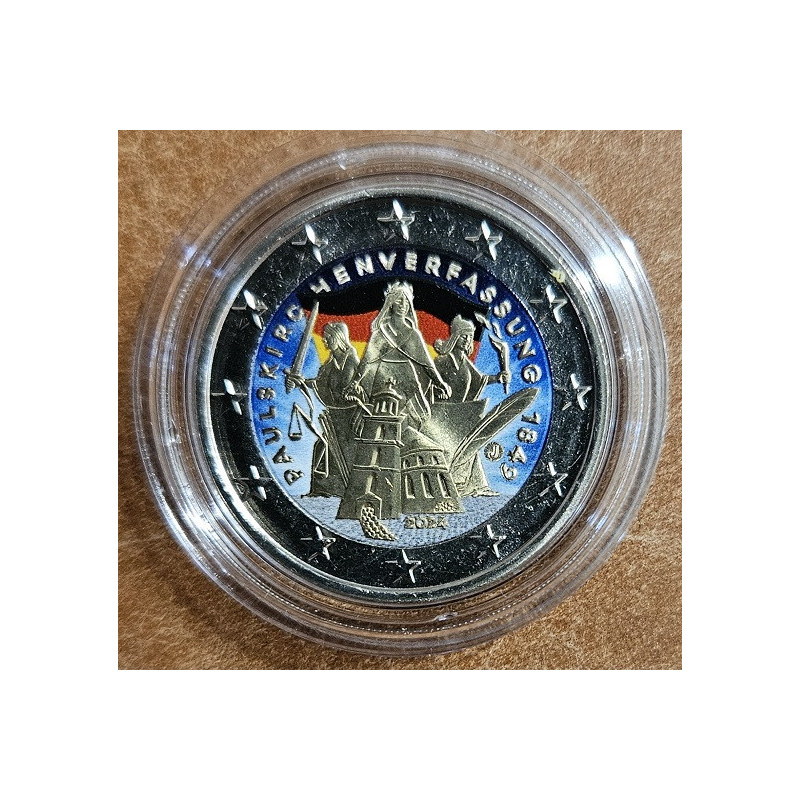 2 Euro Germany 2024 - Constitution of St. Paul's Church II. (colored UNC)