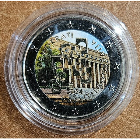 2 Euro Finnország 2024 - Szavazz a demokráciára IV. (színezett UNC)