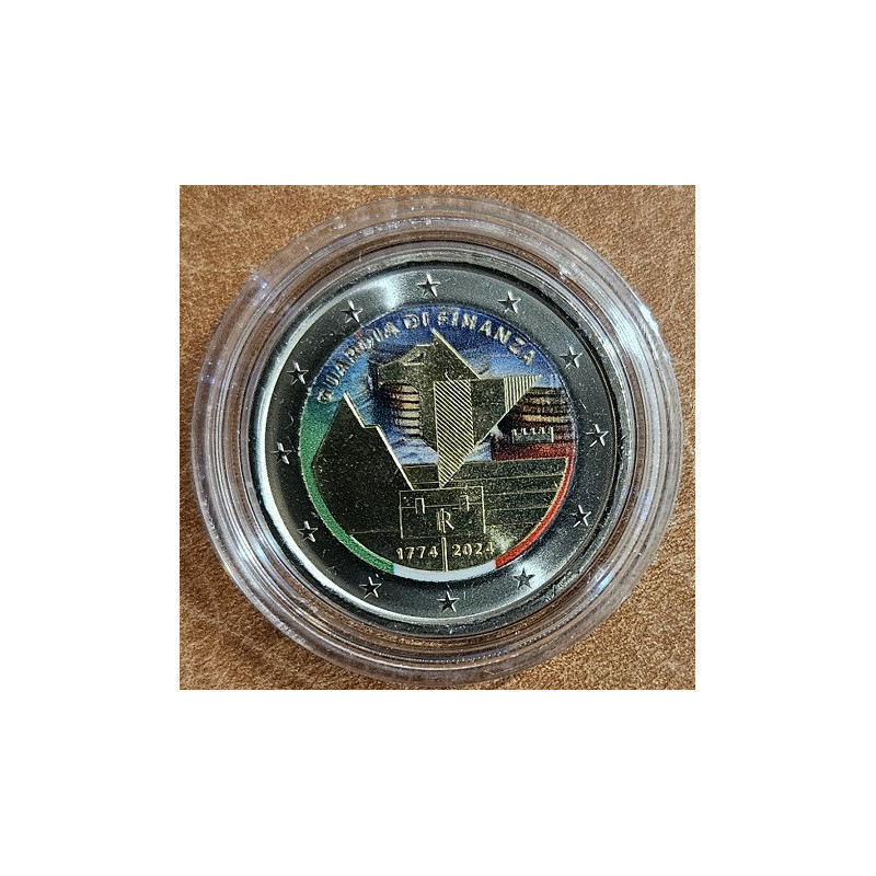 2 Euro Italy 2024 - Guardia di Finanza II. (colored UNC)