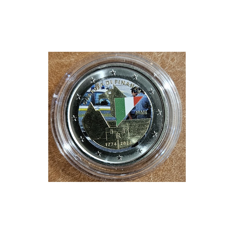 2 Euro Italy 2024 - Guardia di Finanza III. (colored UNC)