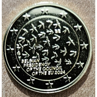 2 Euro Belgium 2024 - EU elnökség (aranyozott UNC)