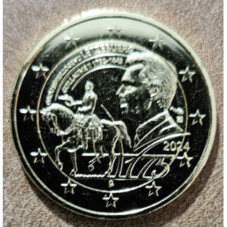 2 Euro Luxemburg 2024 - II. Vilmos nagyherceg halálának 175. évfordulója (aranyozott UNC)