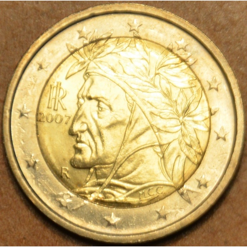 euroerme érme 2 Euro Olaszország 2007 (UNC)