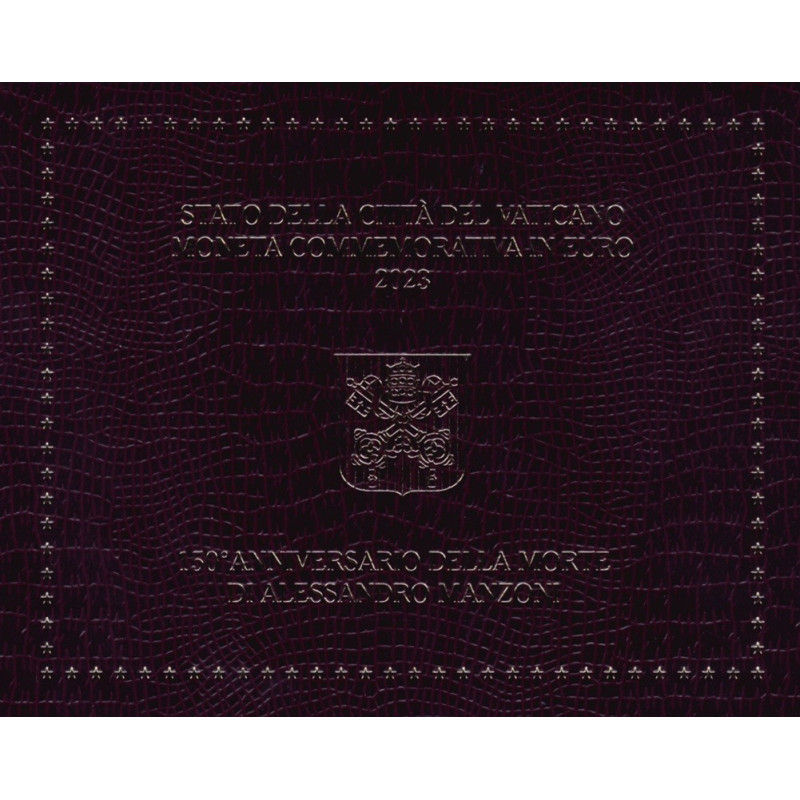 eurocoin eurocoins 2 Euro Vatican 2023 - Alessandro Manzoni (BU)