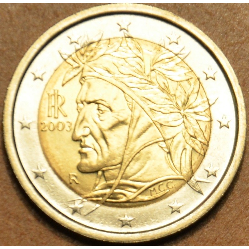 euroerme érme 2 Euro Olaszország 2003 (UNC)