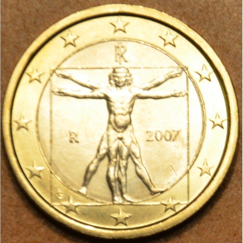 Euromince mince 1 Euro Taliansko 2007 (UNC)