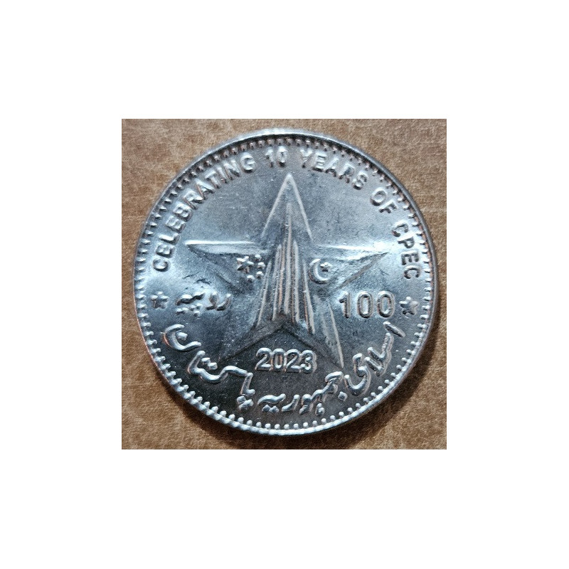 Pakistan 100 rupií 2023 - CPEC (UNC)