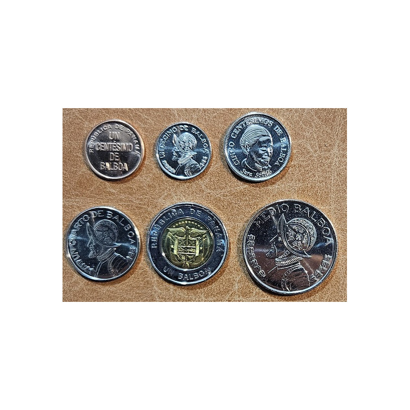 Panama 2017 - 6 részes sor (UNC)