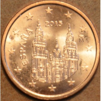 euroerme érme 2 cent Spanyolország 2015 (UNC)
