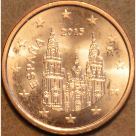 Euromince mince 2 cent Španielsko 2015 (UNC)