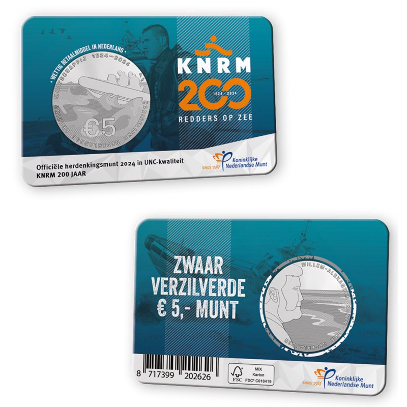 5 Euro Netherlands 2024 - KNRM (UNC)