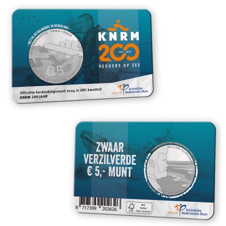 5 Euro Netherlands 2024 - KNRM (UNC)
