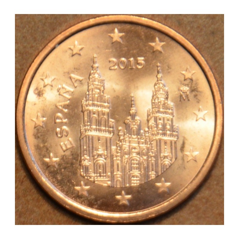 euroerme érme 1 cent Spanyolország 2015 (UNC)