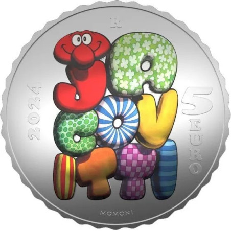 5 Euro Olaszország 2024 - Jacovitti – Jak Mandolino (Proof)