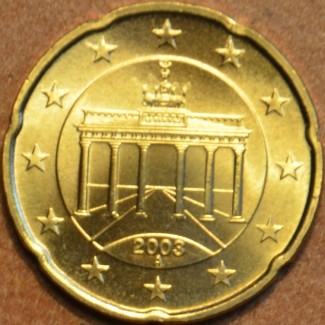 Euromince mince 20 cent Nemecko \\"A\\" 2003 (UNC)