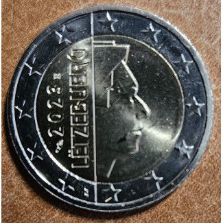 2 Euro Luxemburg 2023 MdP verjeggyel (UNC) másolata