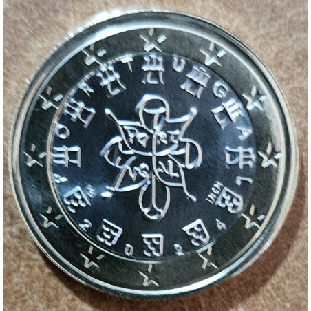 Euromince mince 1 Euro Portugalsko 2024 (UNC)