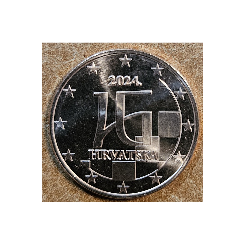 Euromince mince 5 cent Chorvátsko 2024 (UNC)