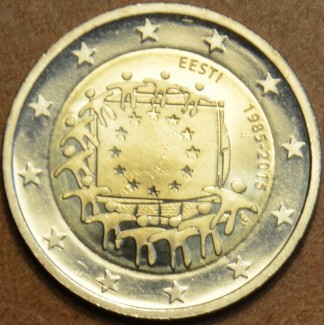 Euromince mince 2 Euro Estónsko 2015 - 30 rokov Europskej vlajky (UNC)