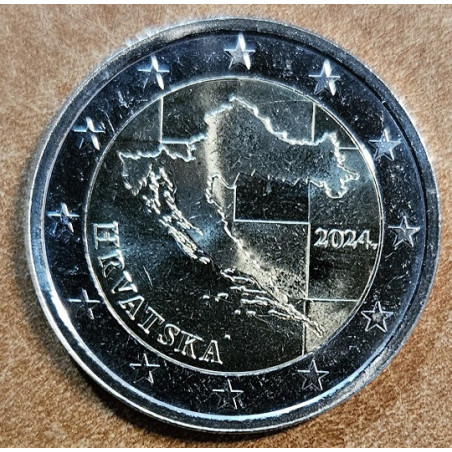 euroerme érme 2 Euro Horvátország 2024 (UNC)