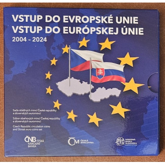 Szlovákia 2024 - 14 részes szett - Csehország és Szlovákia 20 éve az EU-ban (BU)