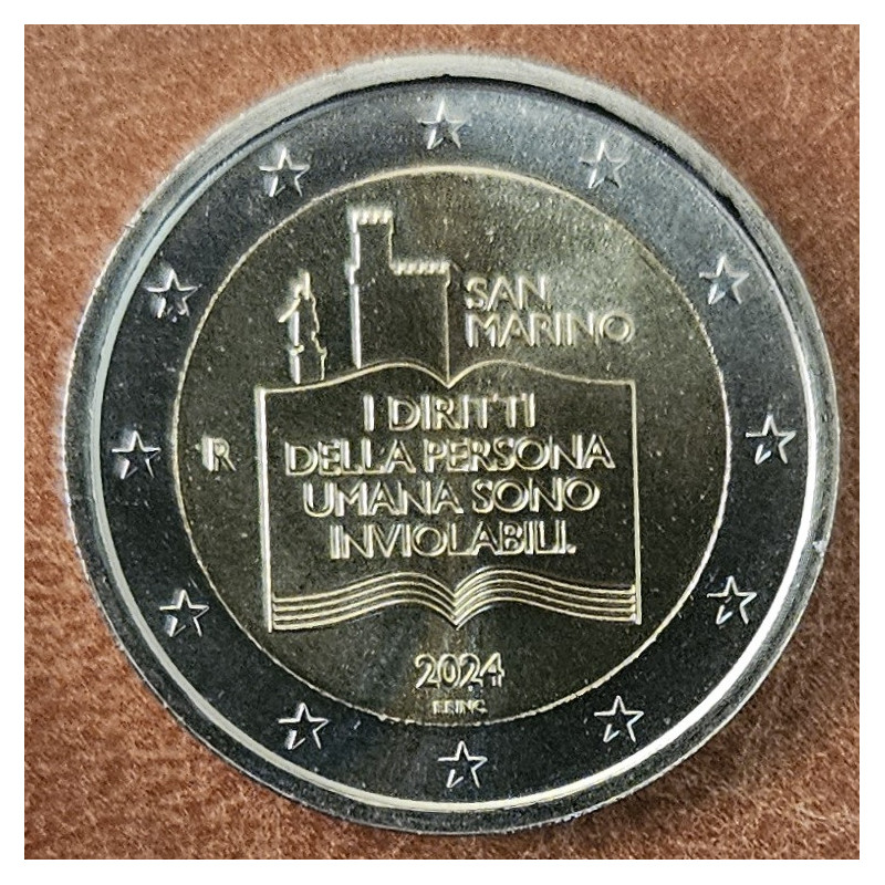 2 Euro San Marino 2024 - Polgári jogok (UNC)