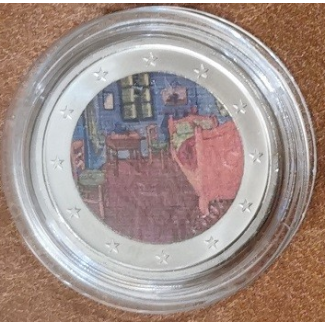 Euromince mince 2 Euro fantasy - Van Gogh a jeho diela 7. (farebná ...
