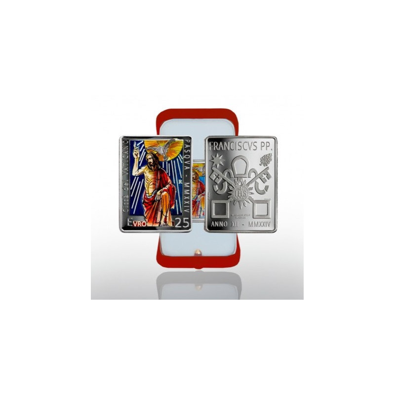 25 Euro Vatikán 2024 - Veľká noc - vzkriesenie (Proof)