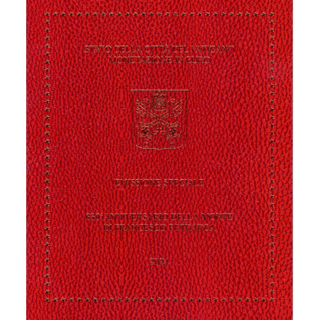 Vatikán 2024 sada s 5 Euro mincou (BU)