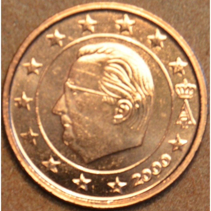 euroerme érme 2 cent Belgium 2000 (UNC)
