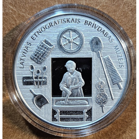 5 Euro Lotyšsko 2024 - Naprieč časom (Proof)