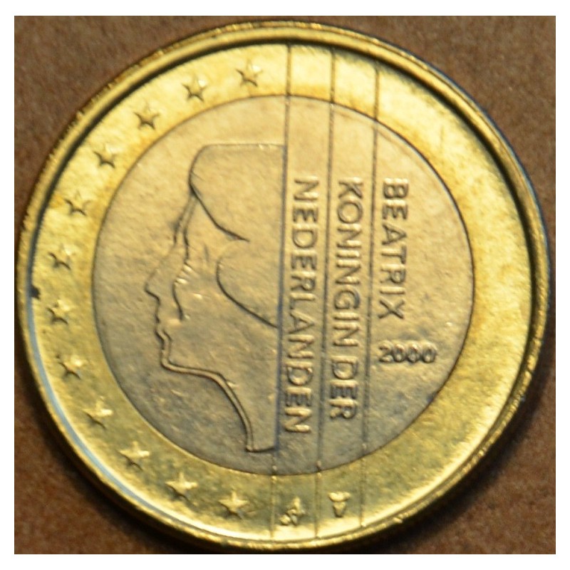 Euromince mince 1 Euro Holandsko 2000 - Kráľovná Beatrix (UNC)