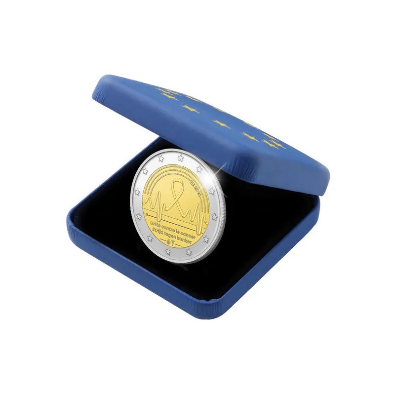 2 Euro Belgium 2024 - Harc a rák ellen (Proof)