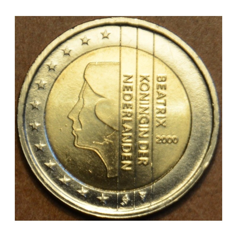 Euromince mince 2 Euro Holandsko 2000 - Kráľovná Beatrix (UNC)