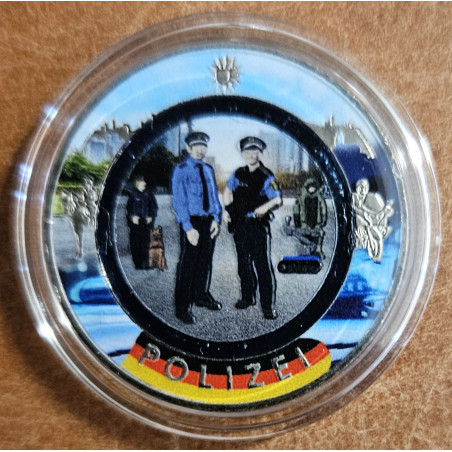10 Euro Nemecko 2024 - Polícia (farebná UNC)