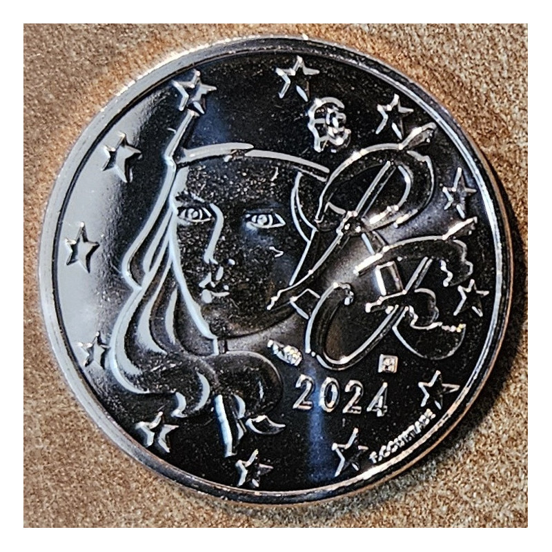 Euromince mince 5 cent Francúzsko 2024 (UNC)