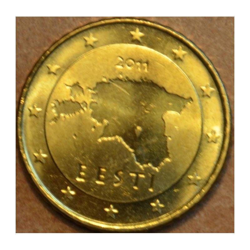 eurocoin eurocoins 50 cent Estonia 2011 (UNC)