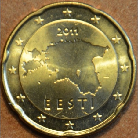 Euromince mince 20 cent Estónsko 2011 (UNC)