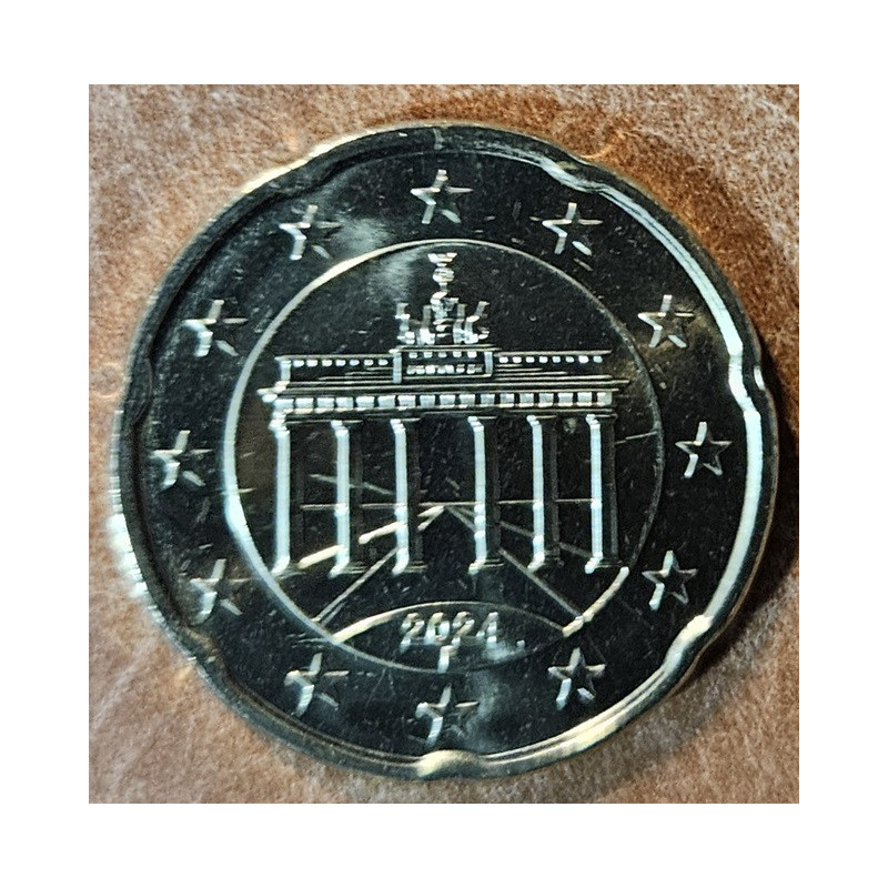euroerme érme 20 cent Németország 2024 \\"F\\" (UNC)