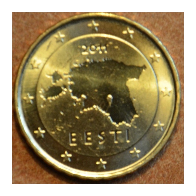 eurocoin eurocoins 10 cent Estonia 2011 (UNC)