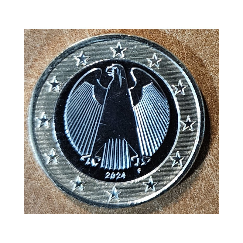 eurocoin eurocoins 1 Euro Germany 2024 \\"F\\" (UNC)