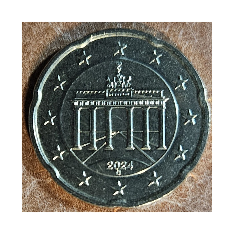 euroerme érme 20 cent Németország 2024 \\"F\\" (UNC)