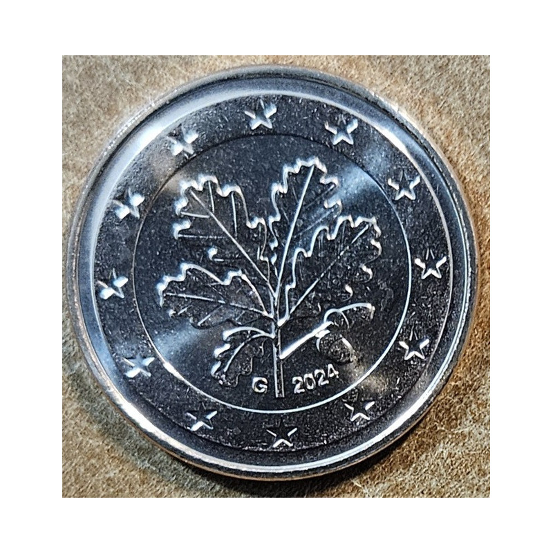 Euromince mince 5 cent Nemecko 2024 \\"G\\" (UNC)