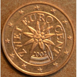 eurocoin eurocoins 2 cent Austria 2002 (UNC)
