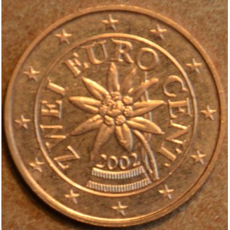 Euromince mince 2 cent Rakúsko 2002 (UNC)