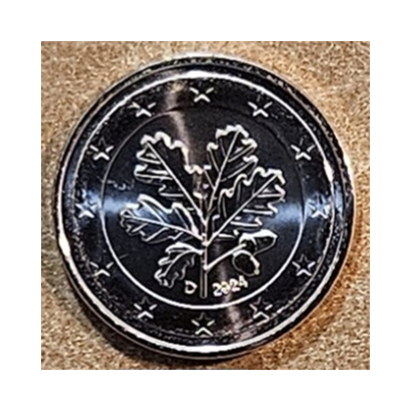 eurocoin eurocoins 1 cent Germany 2024 \\"D\\" (UNC)