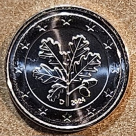 eurocoin eurocoins 5 cent Germany 2024 \\"D\\" (UNC)