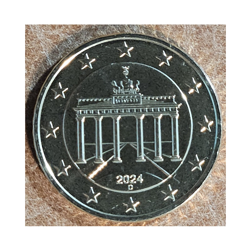 eurocoin eurocoins 50 cent Germany 2024 \\"D\\" (UNC)